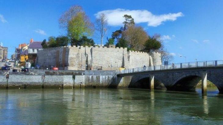 Cardigan Castle is fully restored.