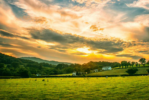 Beautiful rural Britain