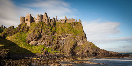 Dunluce Castle, County Antrim, northern Ireland