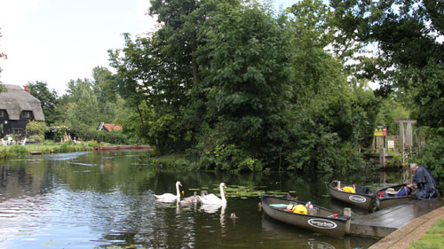 Flatford Mill in Suffolk - somewhere to visit on holiday