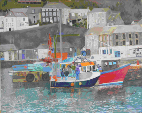 Win an oil painting in this Mevagissey Cornwall Competition